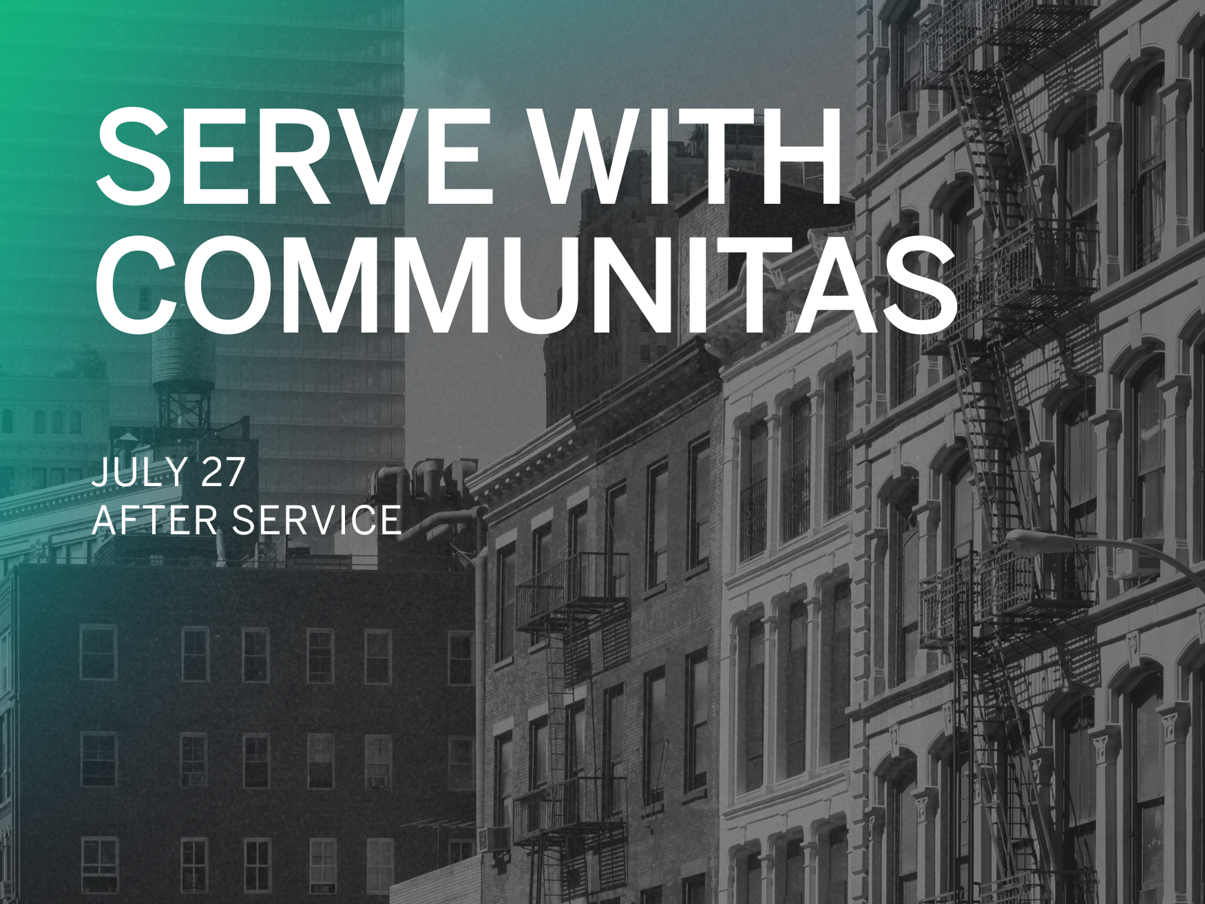 Serve With Communitas