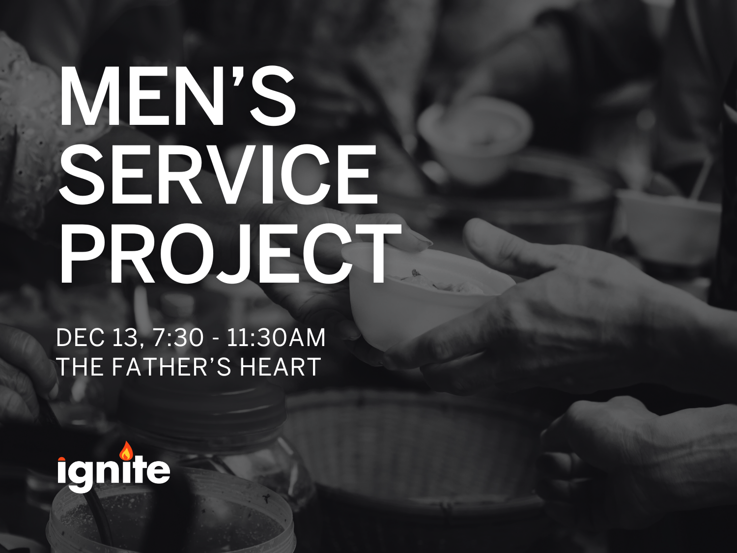 Men's Service Project