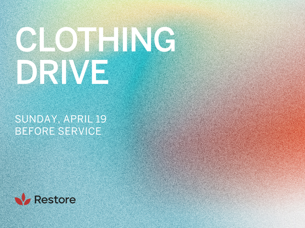 Clothing Drive
