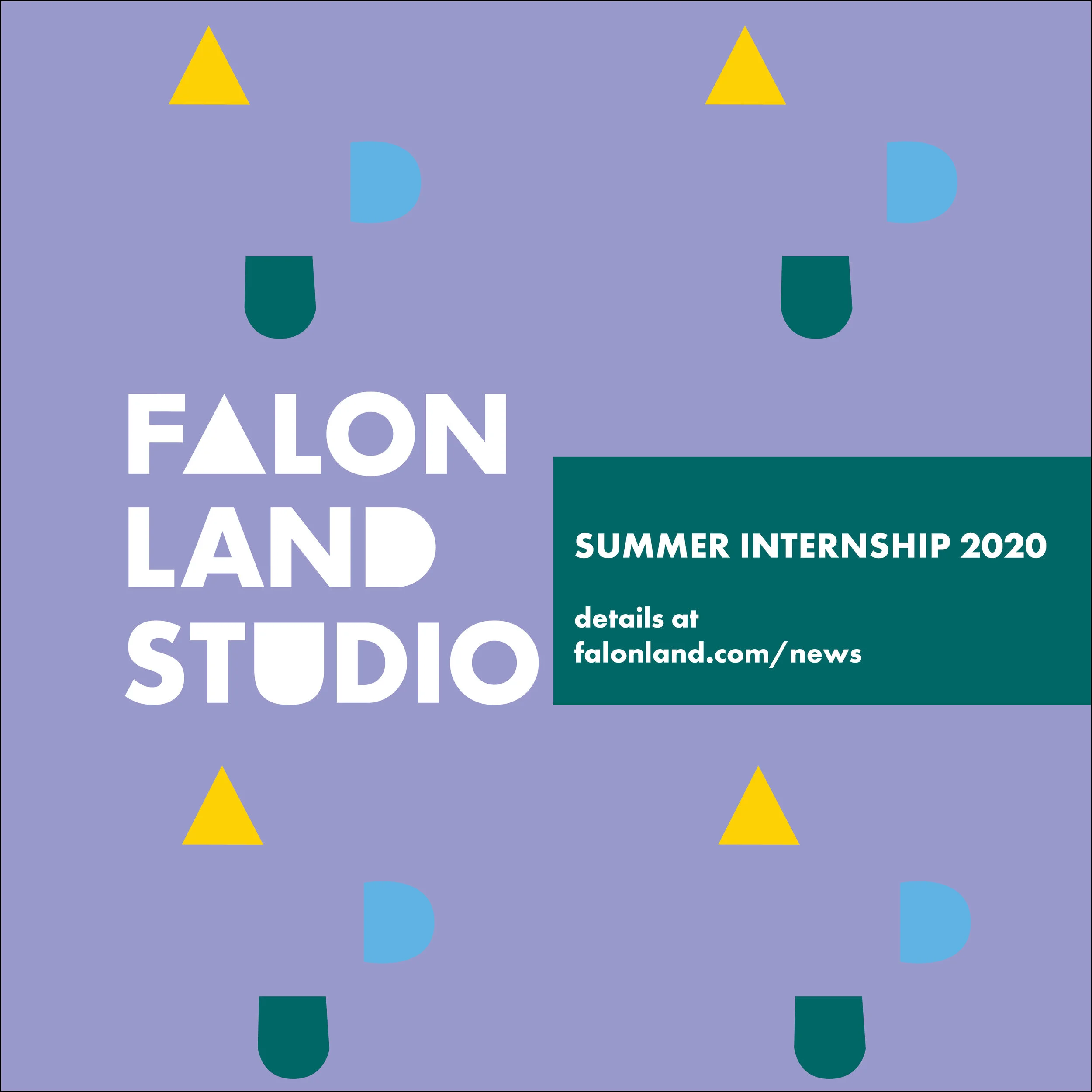 Falon Land Studio Summer Internship Program
