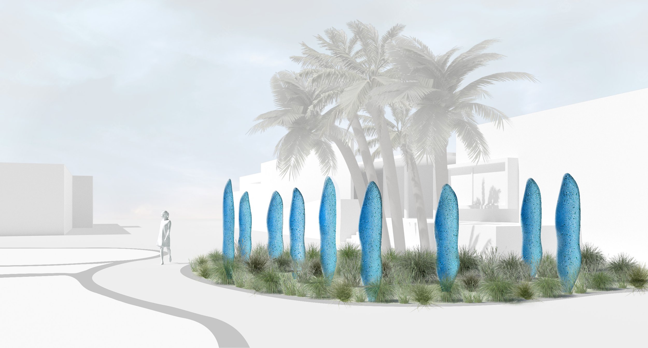 Falon Mihalic commissioned to create permanent public artwork for the City of Miami’s Shenandoah Park. 