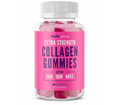 MAV Nutrition Collagen Hair Vitamins Gummies