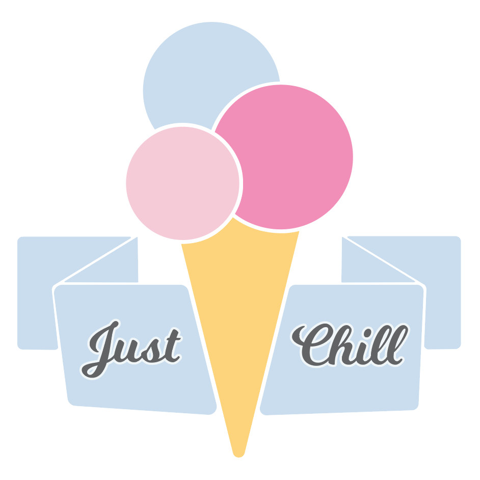 The logo design.