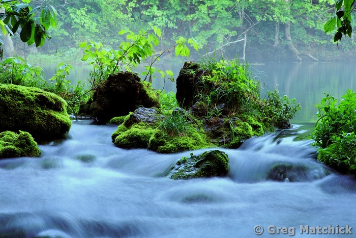 Alley Spring Spillway in Missouri