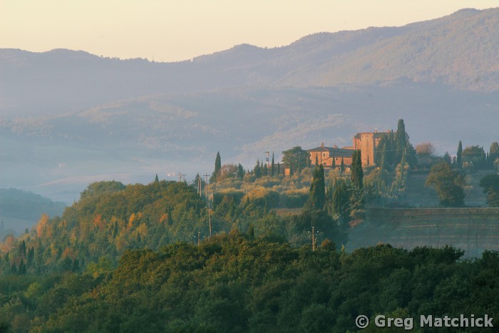 Morning Sunlight On a Tuscan Valley