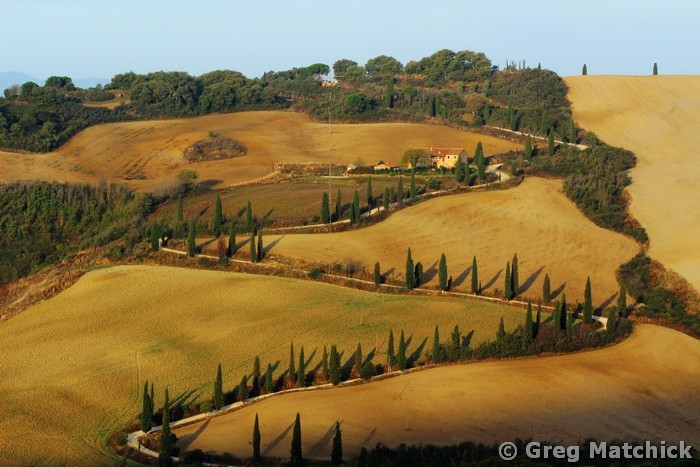 Winding Lane in Tuscany