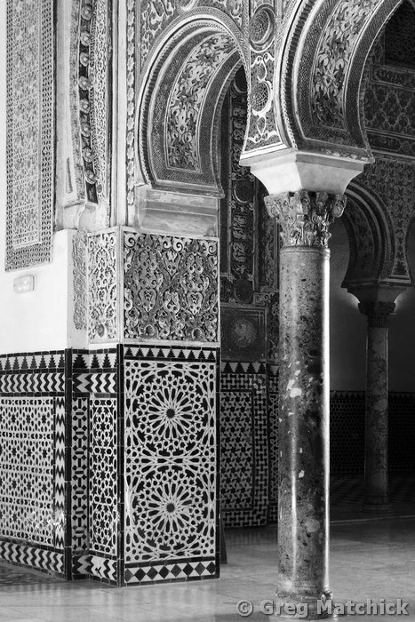 Alcazar Column Arches and Tile