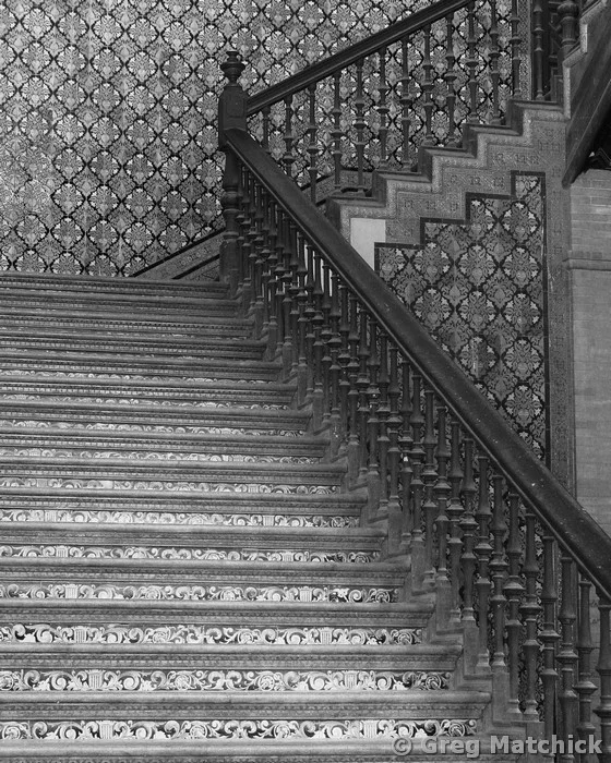 Tiled Stairway in Sevilla