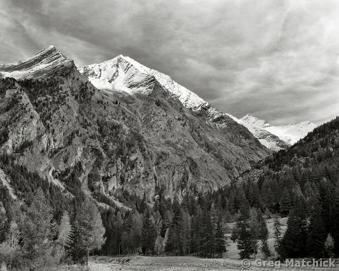 Clouds and Peaks in Val di Cogne