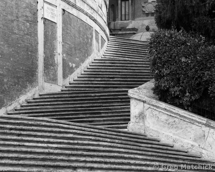Side Passage on the Spanish Steps