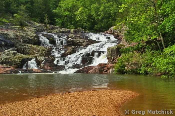 Rocky Falls in Summer 1