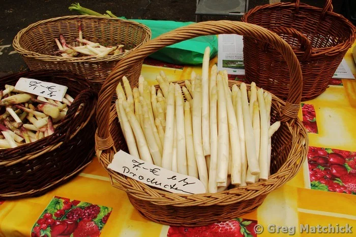 White Asparagus in Colmar Market