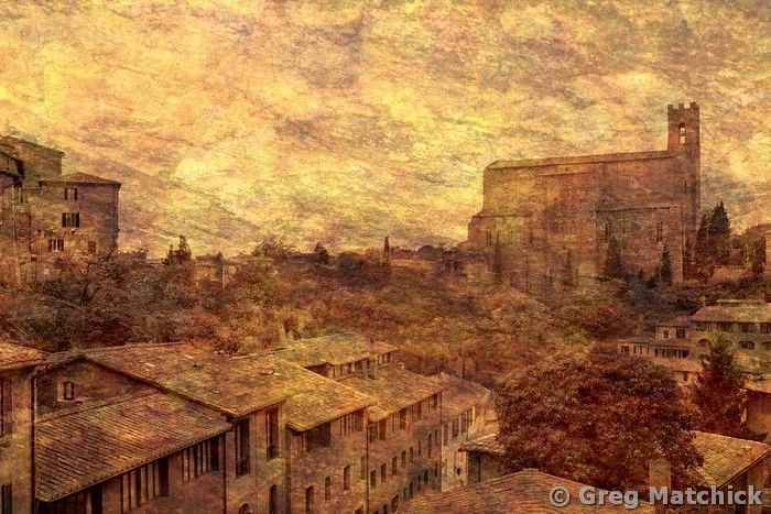 View of Siena and San Domenico (composite)