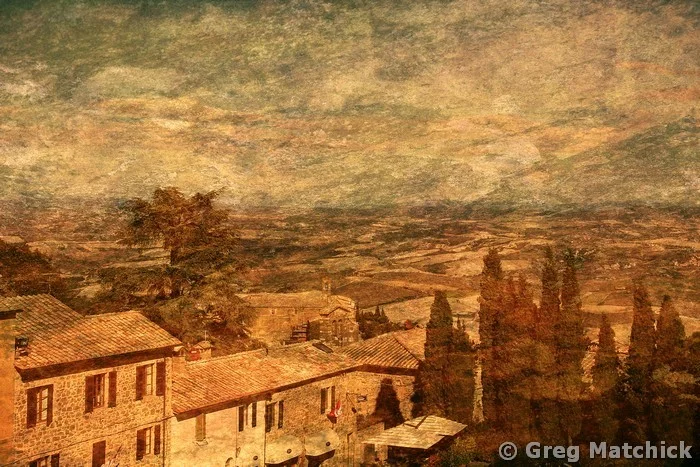 View From Montalcino (composite)