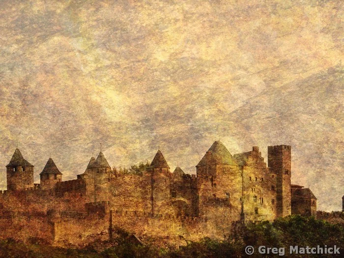 View of Carcassonne (composite)