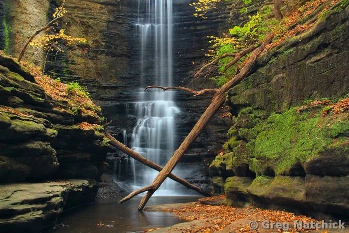 Lake Falls at Matthiessen State Park 1