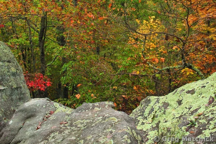Autumn Colors at the Keyhole at Pickle Springs