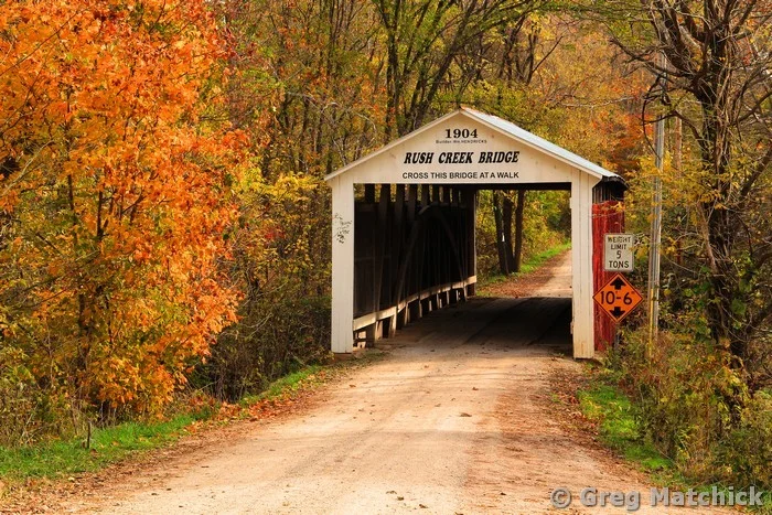 Rush Creek Covered Bridge