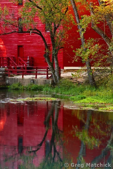 Alley Spring Mill Reflections 1
