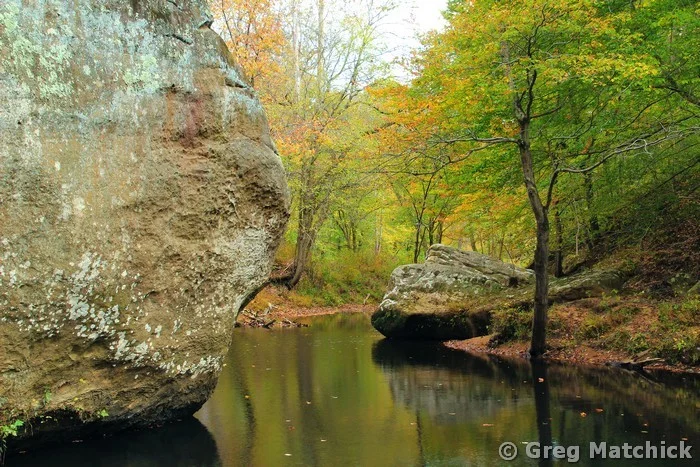 Bay Creek in Autumn at Bell Smith Springs 2
