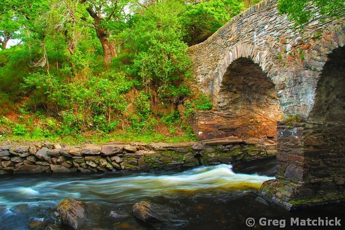 The Old Weir Bridge in Ireland