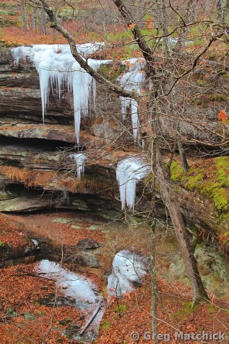 Icicles in Hickory Canyons 2