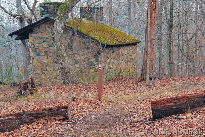Mudlick Moountain Hiking Shelter Number 2 in Sam A Baker State Park
