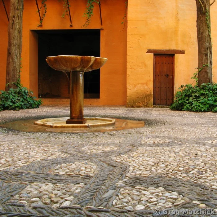 Alhambra Courtyard and Fountain
