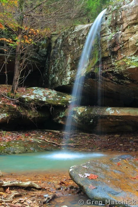 Upper Burden Falls in Shawnee National Forest 1