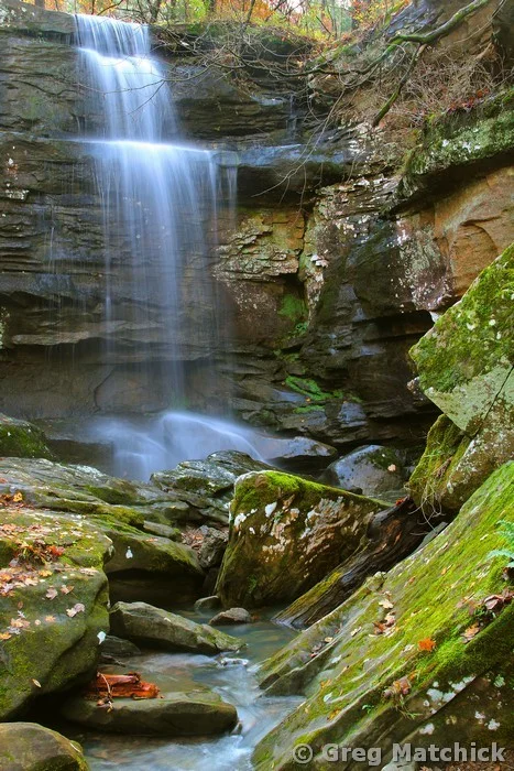 Burden Falls in Shawnee National Forest 1