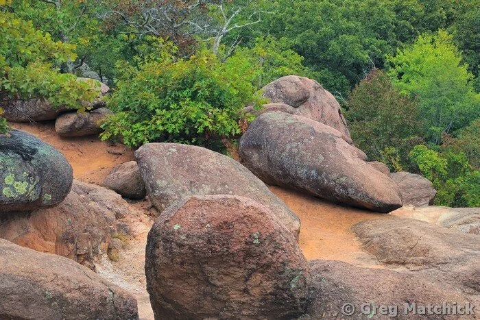 Among the Boulders 4 at Elephant Rocks