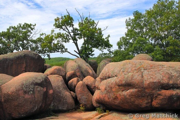 Boulders On the Granite Dome at Elephant Rocks