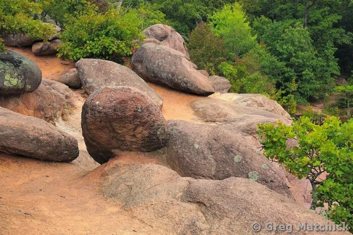 Trail Along the Bluff 2 at Elephant Rocks