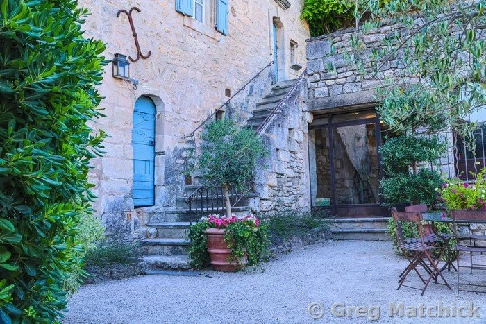 Courtyard in Lacoste