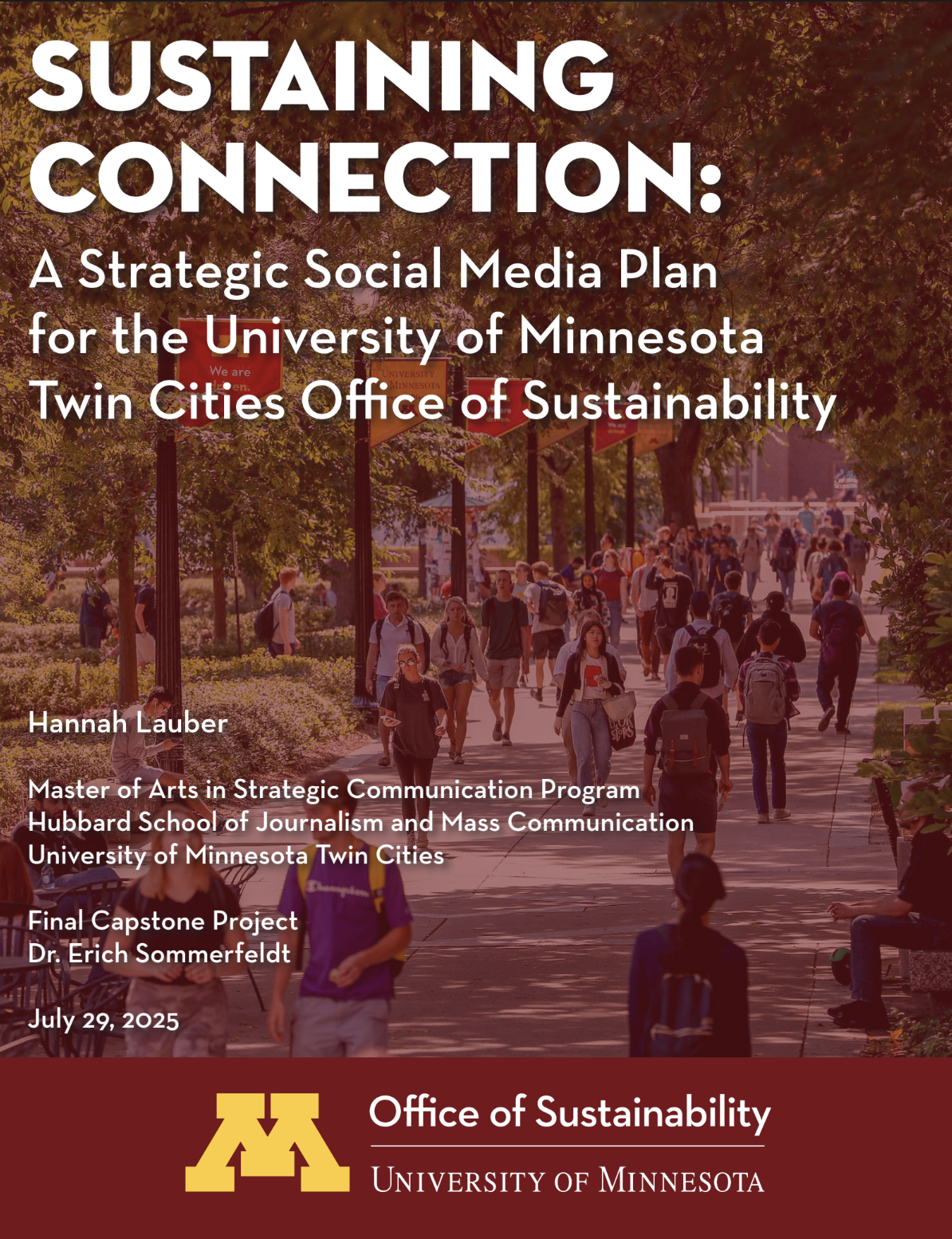 2025: Master's Degree Capstone