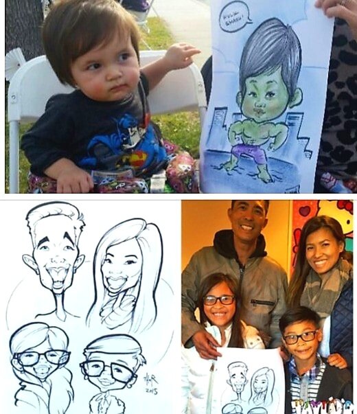 caricatures drawings