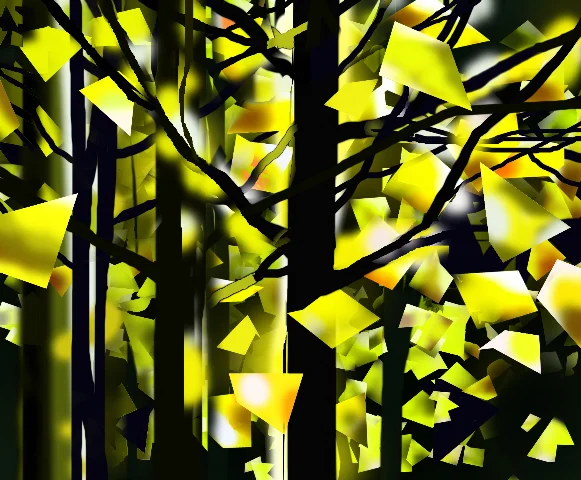 Autumn Forest (digital sketch)