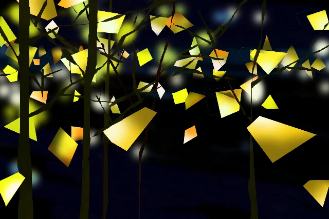 Autumn Leaves (digital sketch)