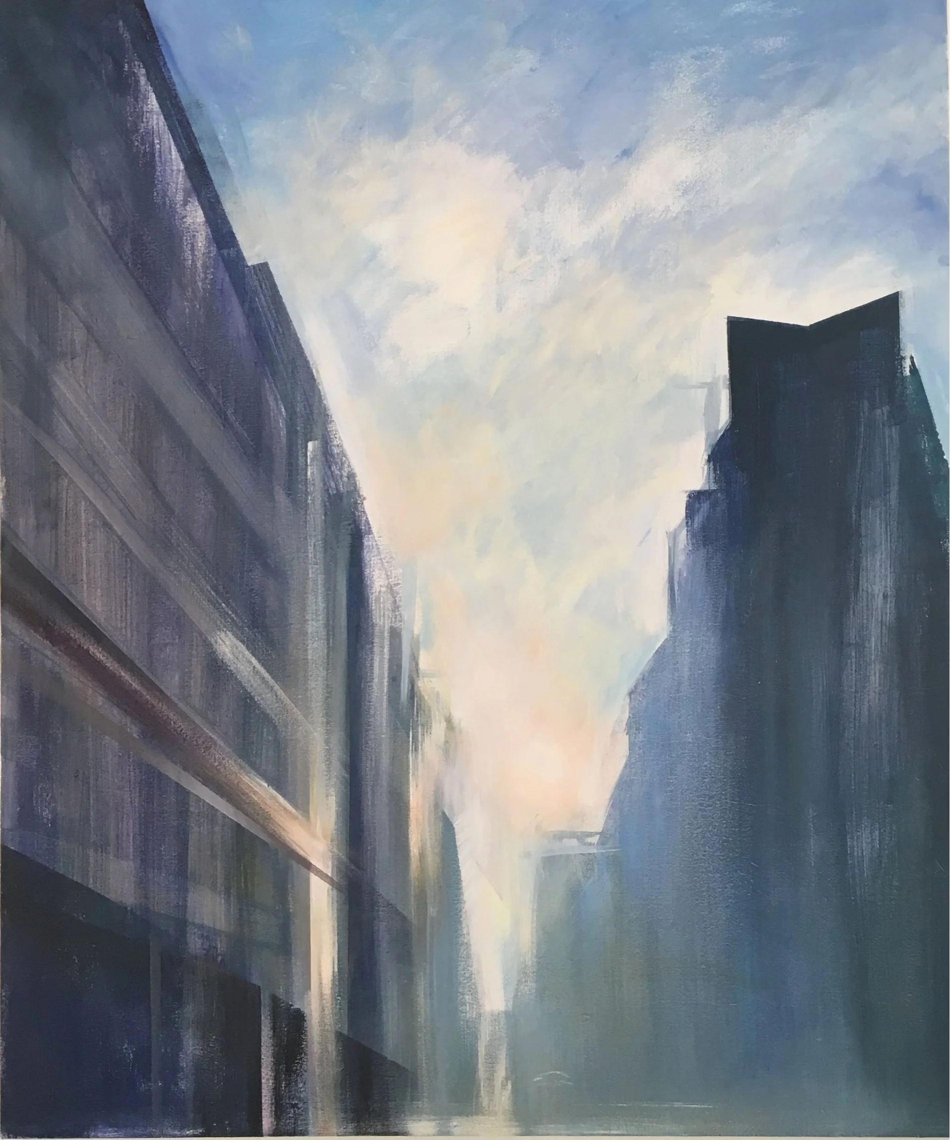 Light late afternoon (30 x 36")