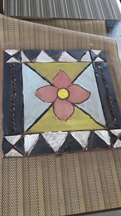 one of the Métis tiles I believe...Photo credit: Jenna Spagnoli