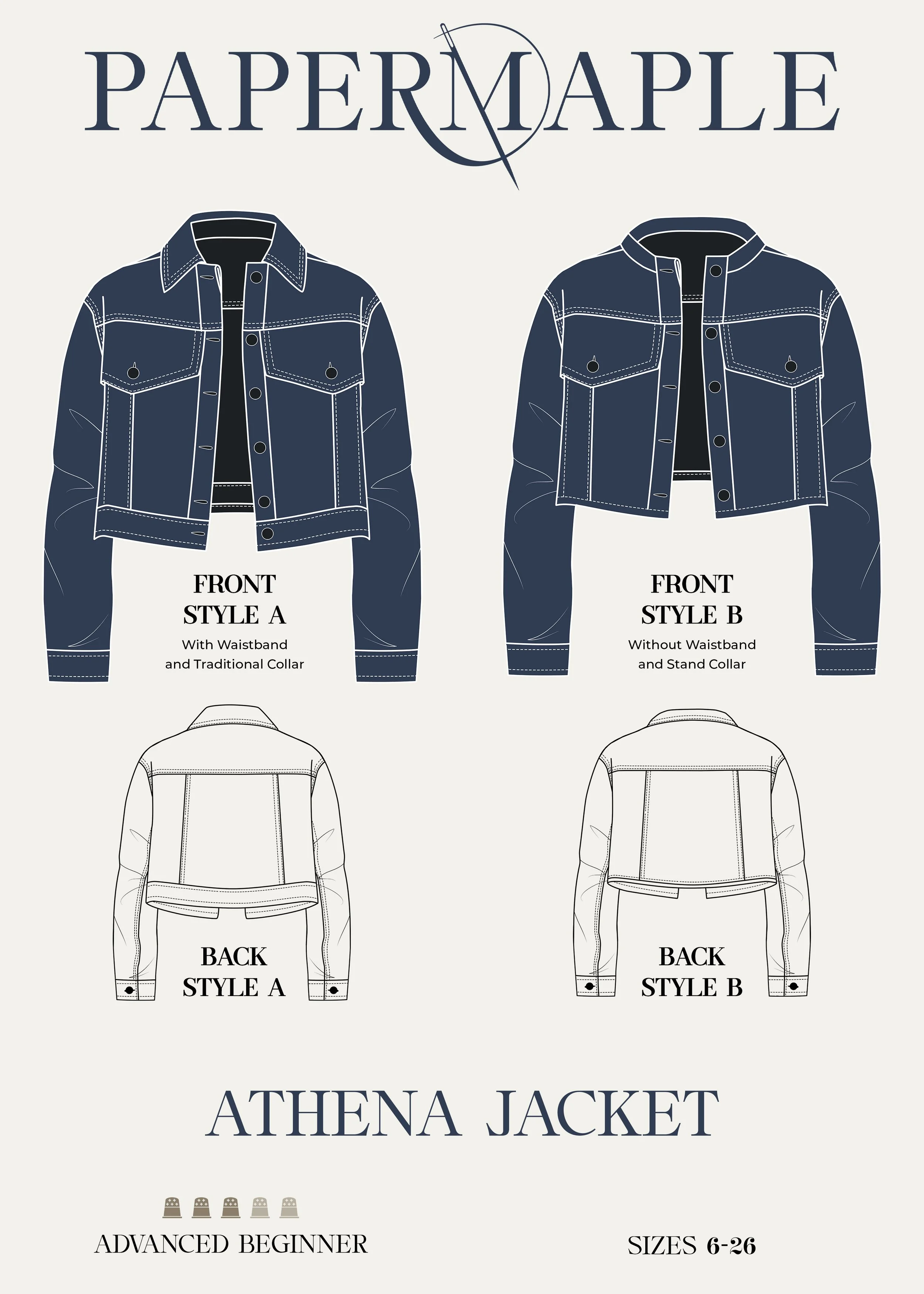 The Olympia and Athena Jacket - Interfacing your Fabrics / Part 8