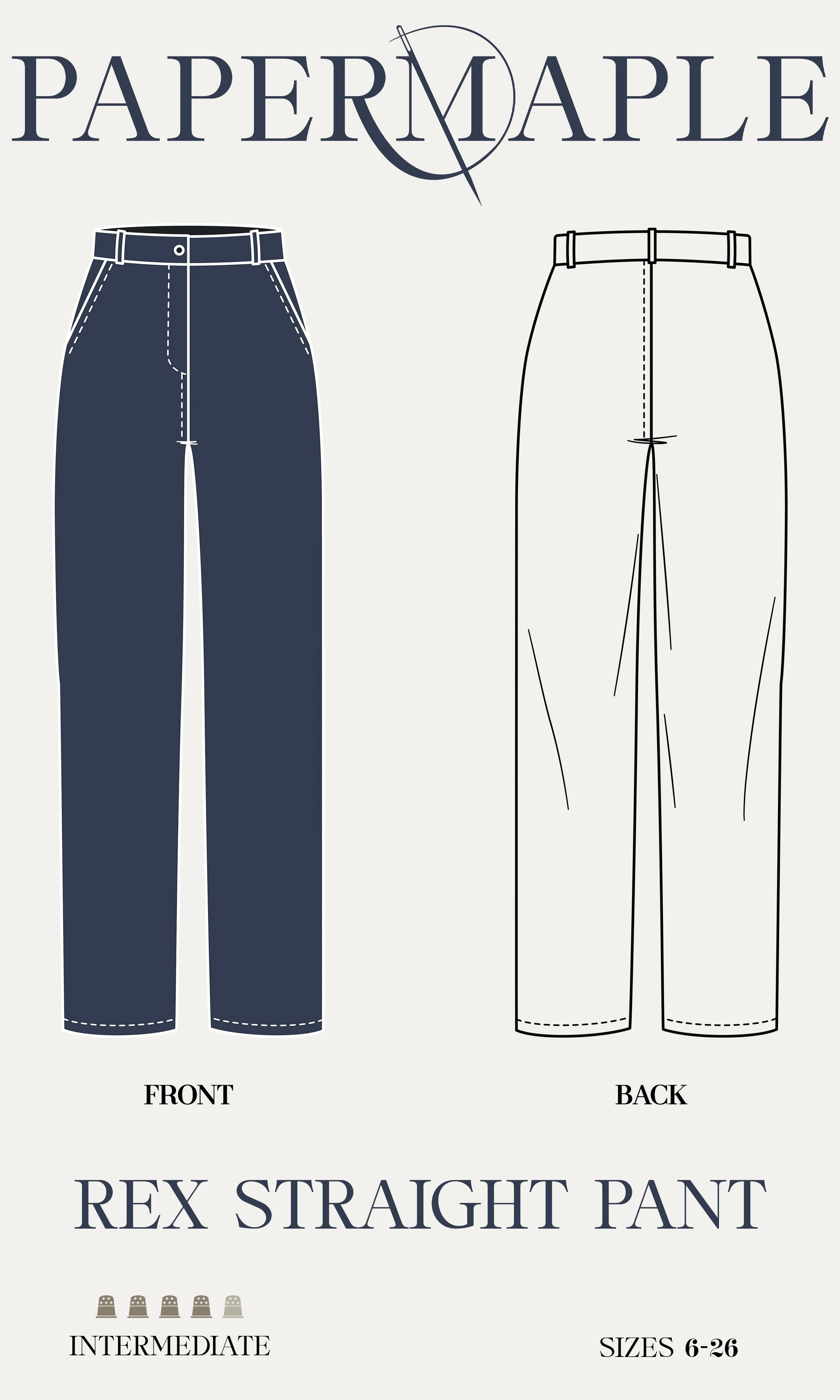 3 - Rex A &amp; B - Pockets and Darts/ Construction