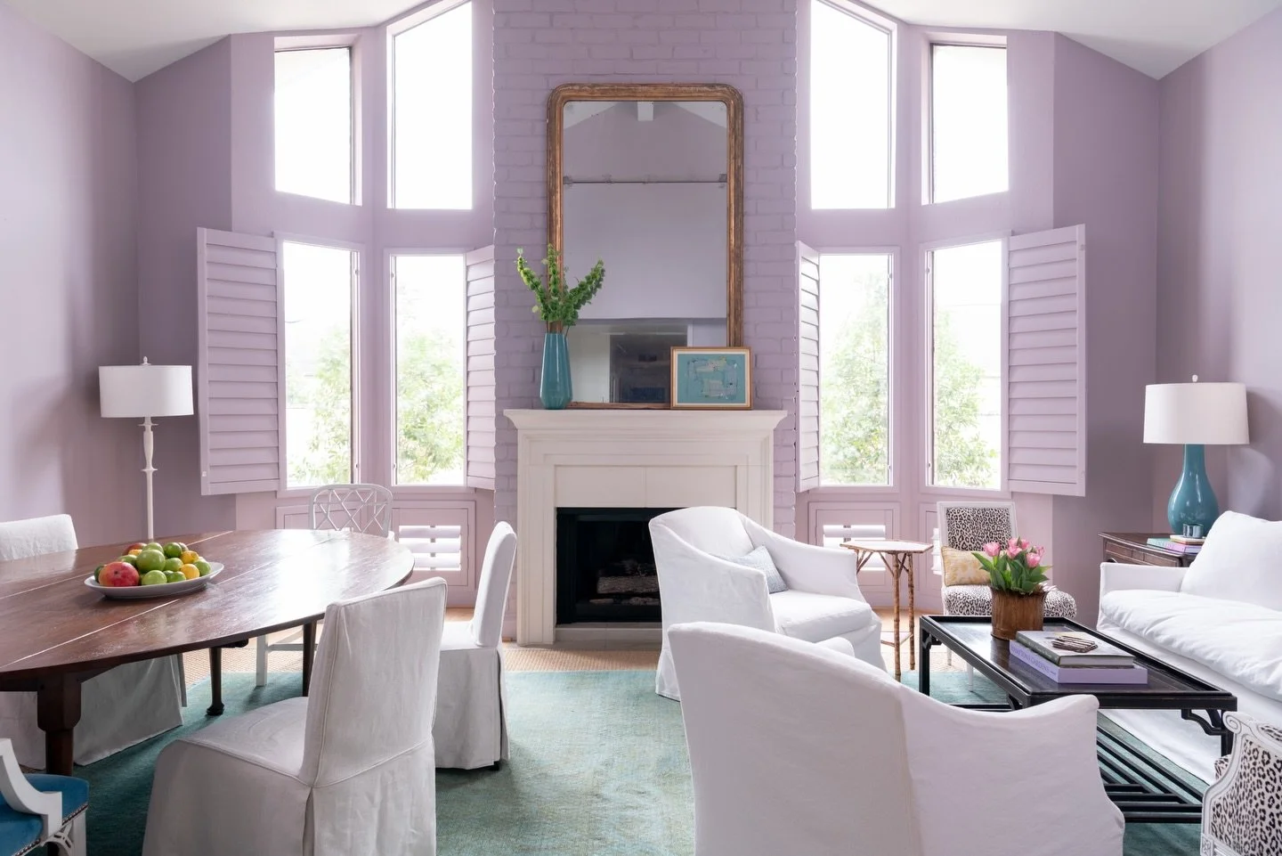 A room that has lived many lives! #perrierdesign #interiordesign #diningroom #frontroom #design #pattiperrierdesign #interiordesignhouston #houstondecorator