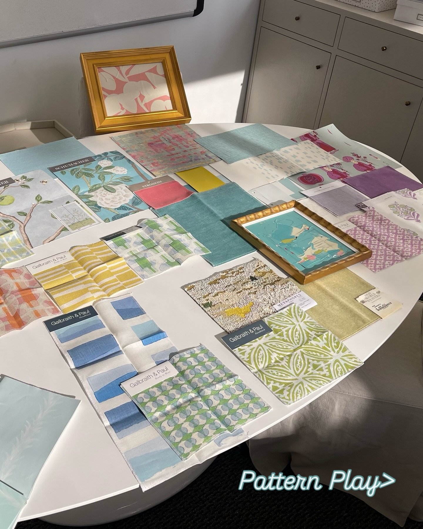 Saturdays at the CO> 

Love playing with vibrant colors and patterns! #perrierdesign