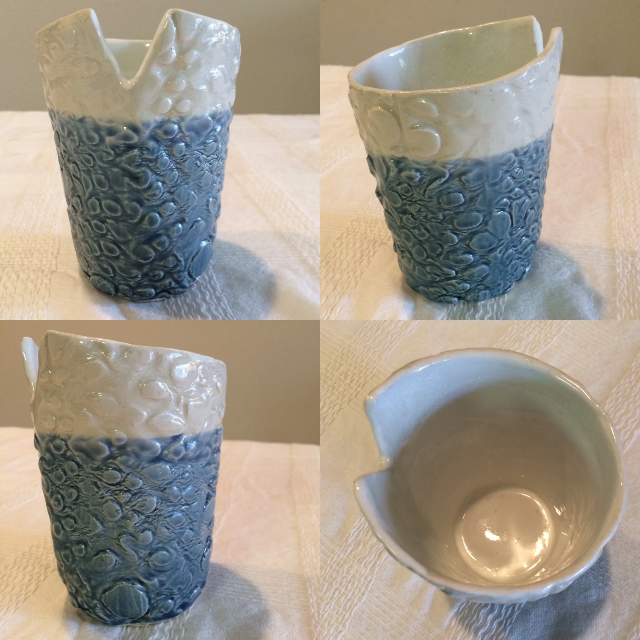 Pebbly Textured Mug
