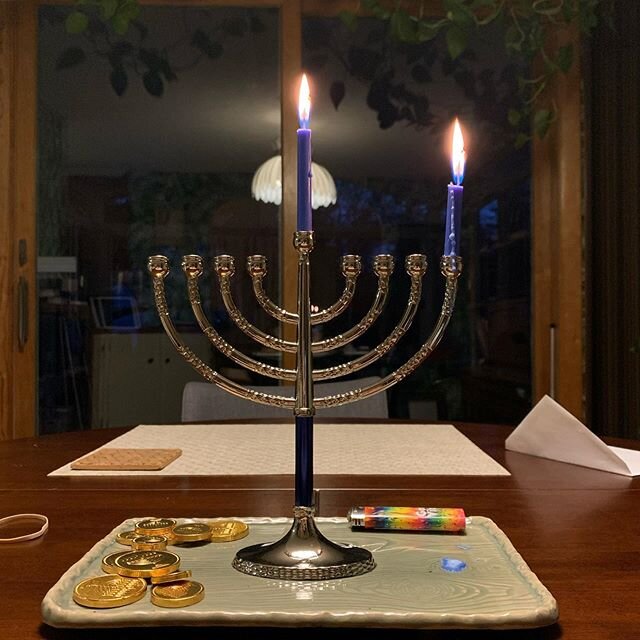 Stuffed full of sufganiyot. Happy Hanukkah, humans!