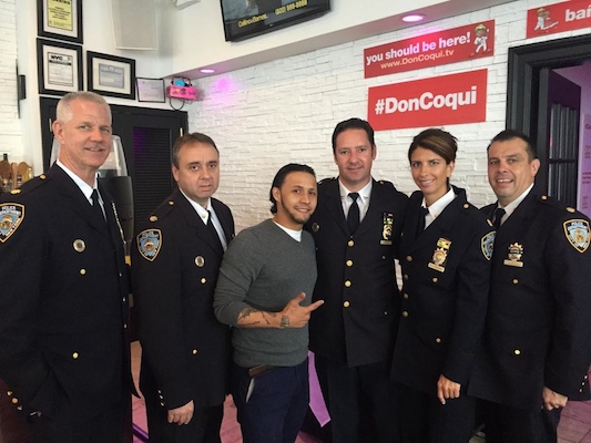 Hector w Bronx Police.jpg