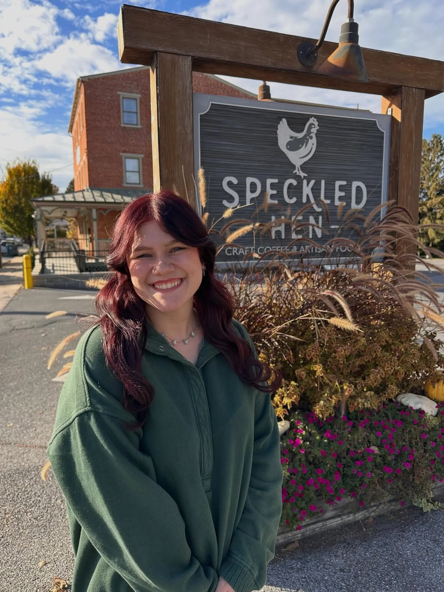 Meet the Team - Steph! 

Steph is our Front of House assistant manager! She joined the Hen a year ago and has been an amazing addition to the team. She leads with kindness, warmth, skill, and care. 

Her favorite drink is our caramel oat latte and he