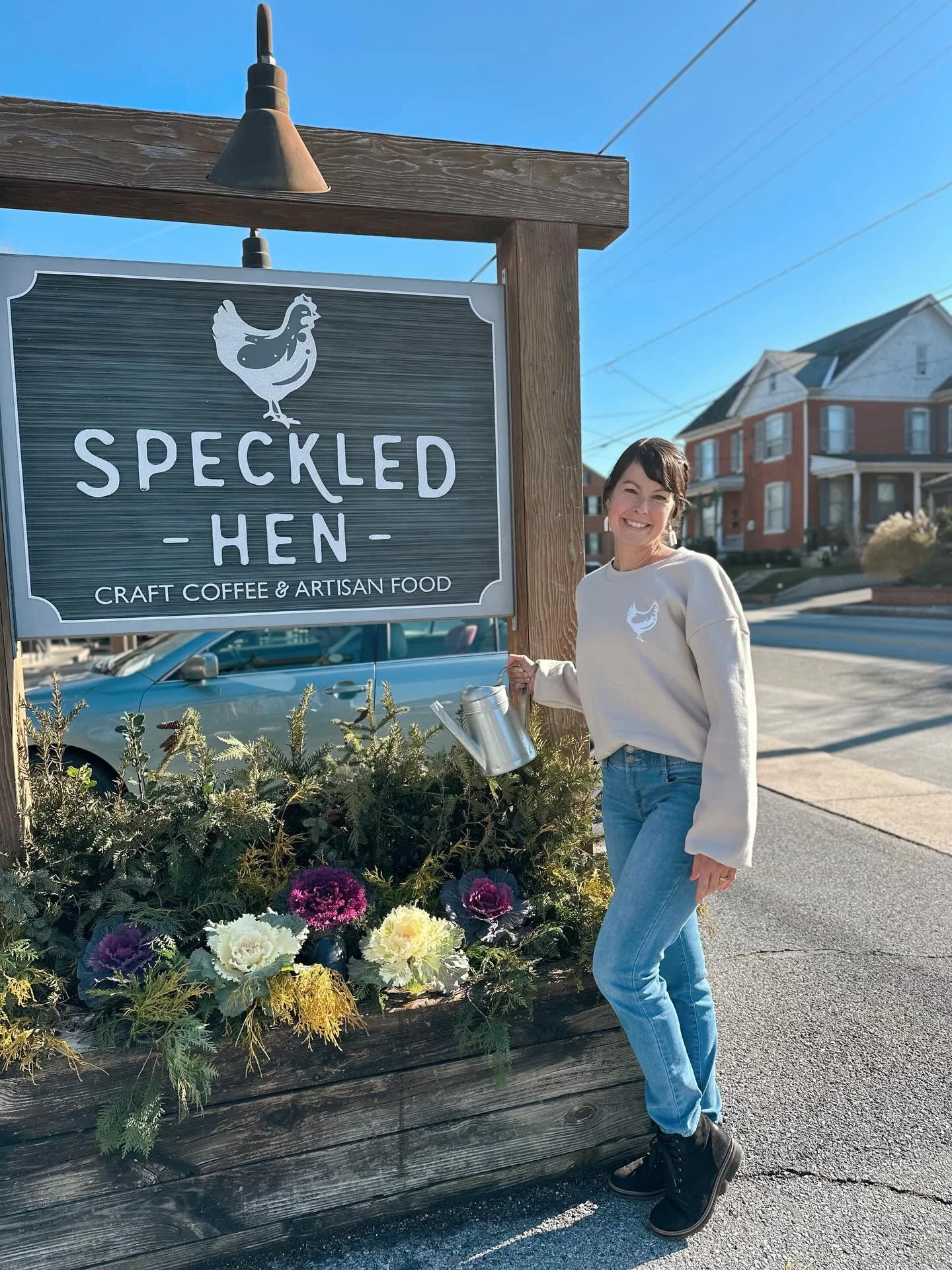 We are so grateful for the Sun on this beautiful Wednesday!

Here&rsquo;s your reminder to water your inside and outside winter planters. Janae always does an amazing job with our outside plants 😍.

If you want to look as comfy and cozy as her you c