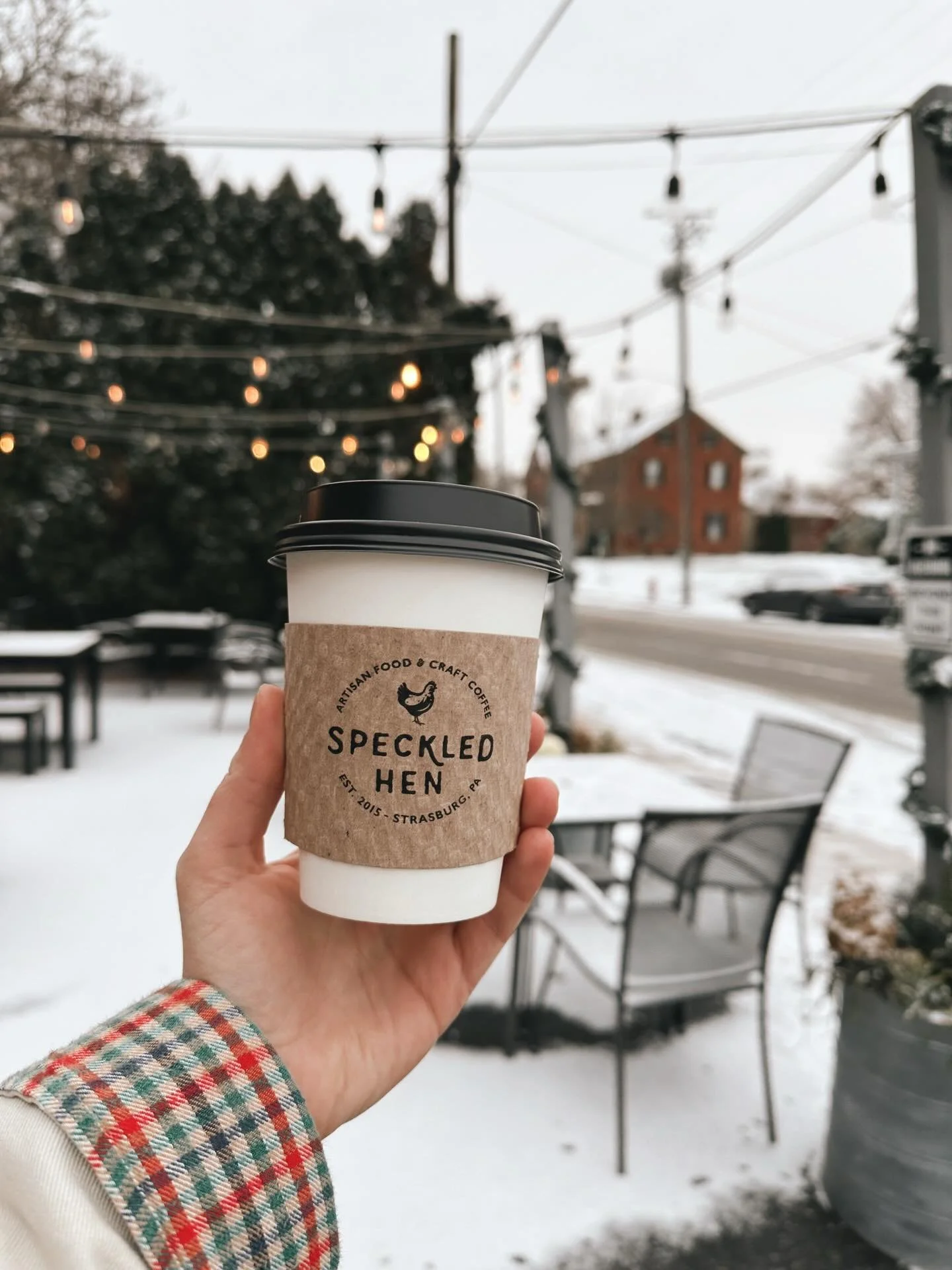 It&rsquo;s a snow-globe Saturday &amp; we&rsquo;d love to brighten your day with a delicious brunch ❄️🫶 Open normal hours today! Be safe &amp; we hope to see you soon!